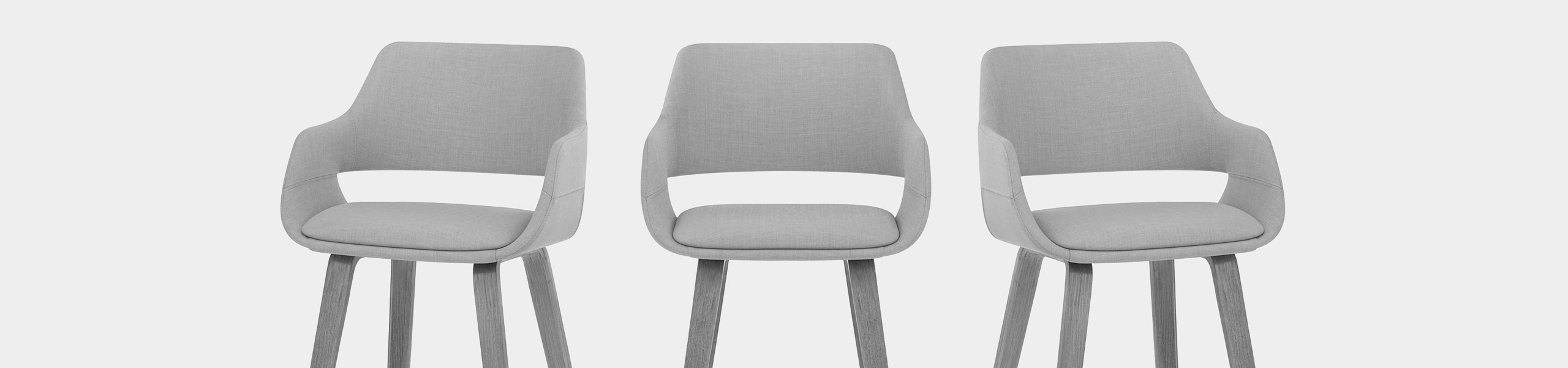 Nappa Bar Stool Grey Fabric Video Banner