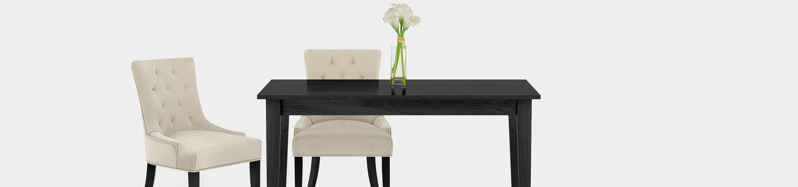 Newbury Dining Chair Cream Velvet Video Banner
