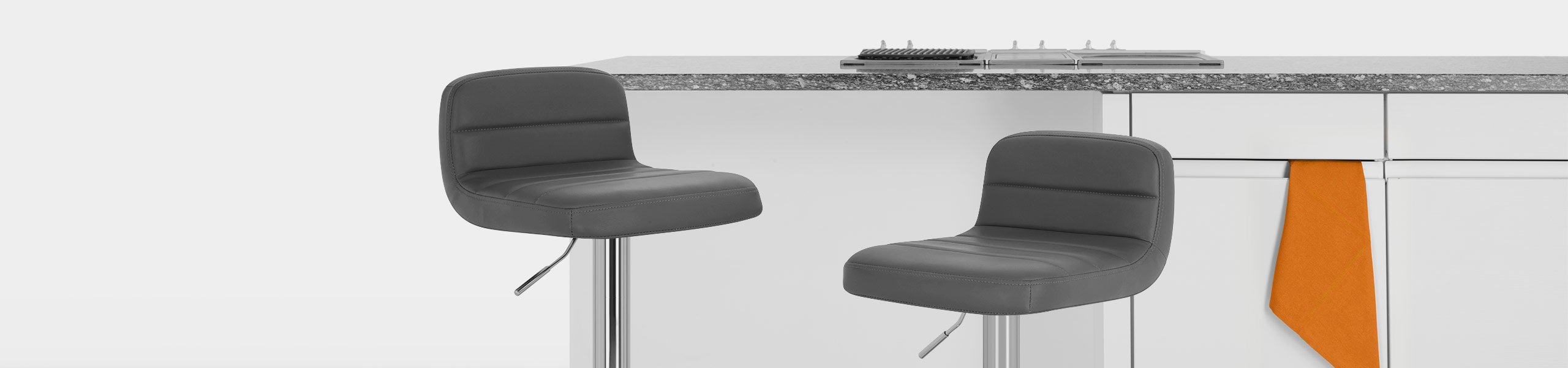 Nexus Bar Stool Grey Video Banner