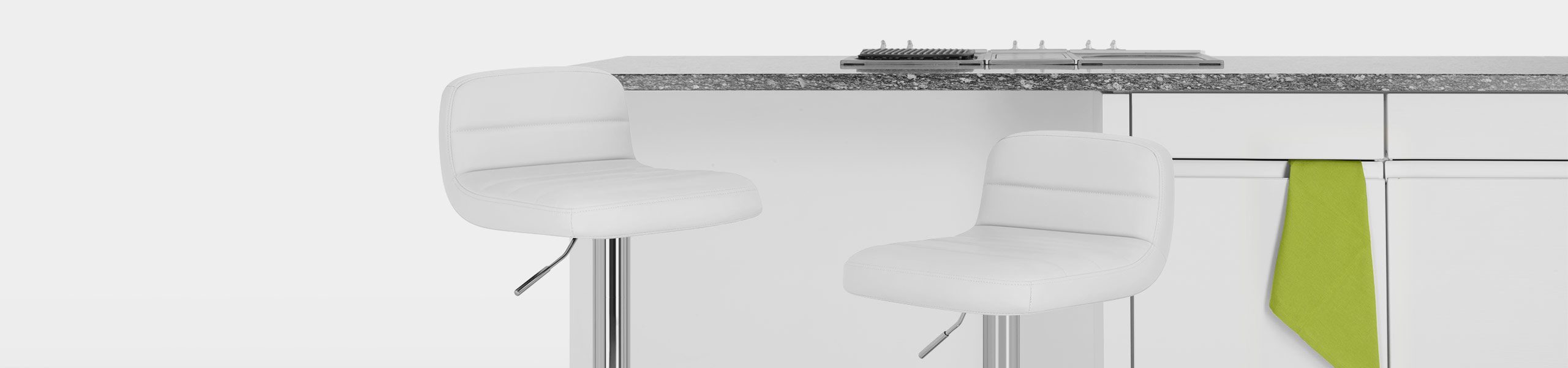 Nexus Bar Stool White Video Banner