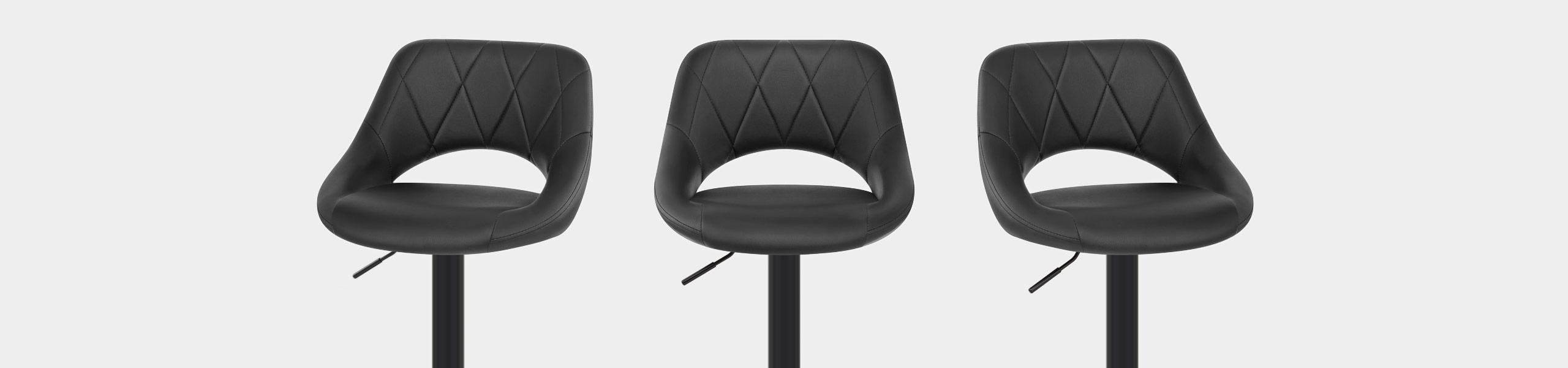 Nikki Bar Stool Black Video Banner