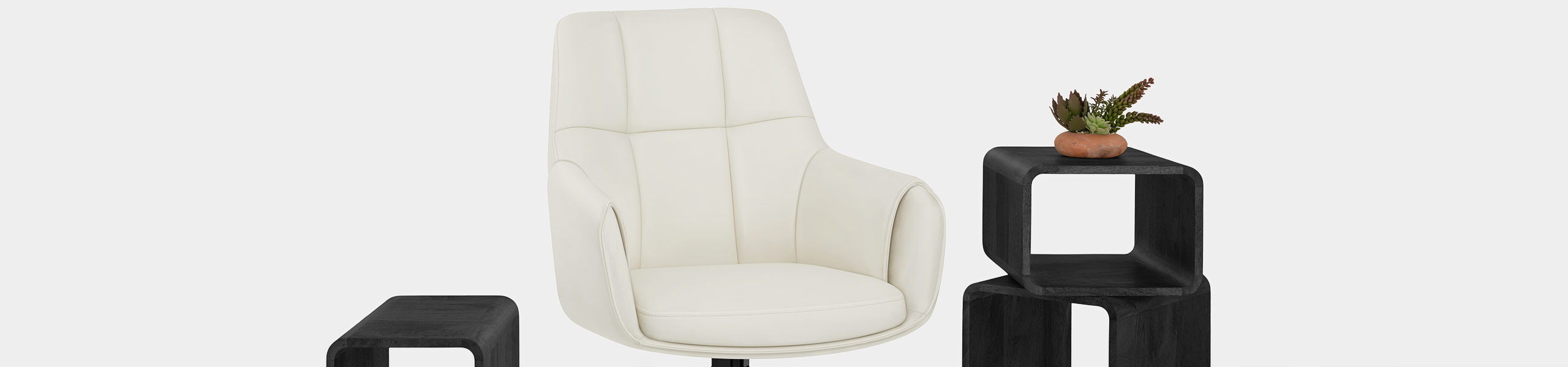 Nina Chair Ivory Video Banner