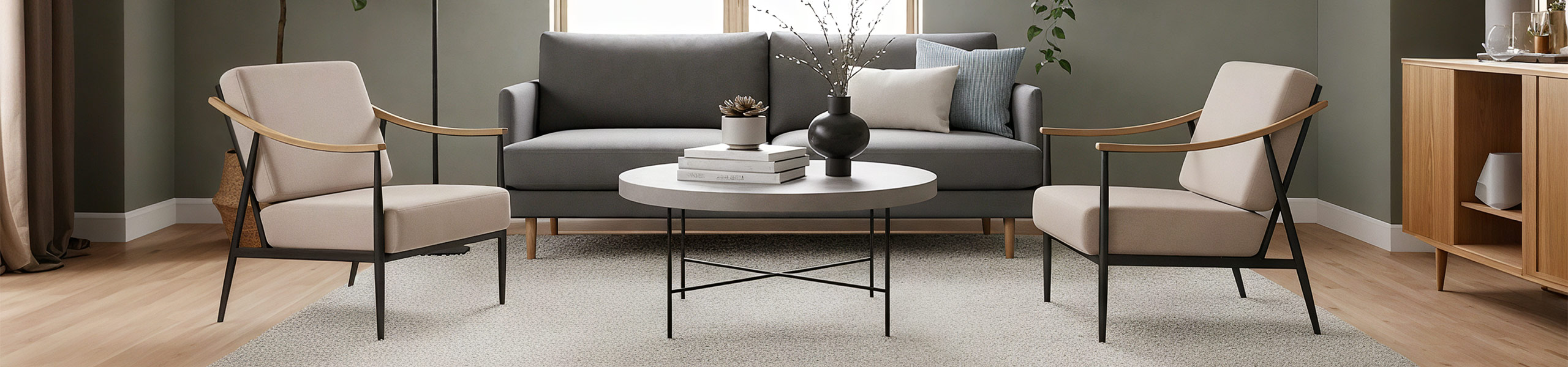 Nook Chair Tweed Fabric Video Banner