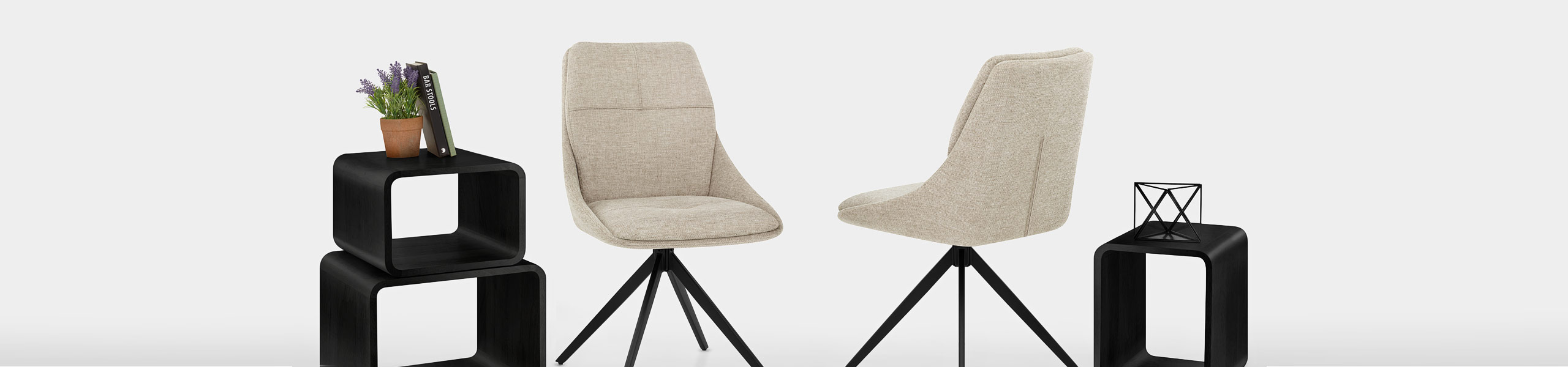 Nova Dining Chair Tweed Fabric Video Banner