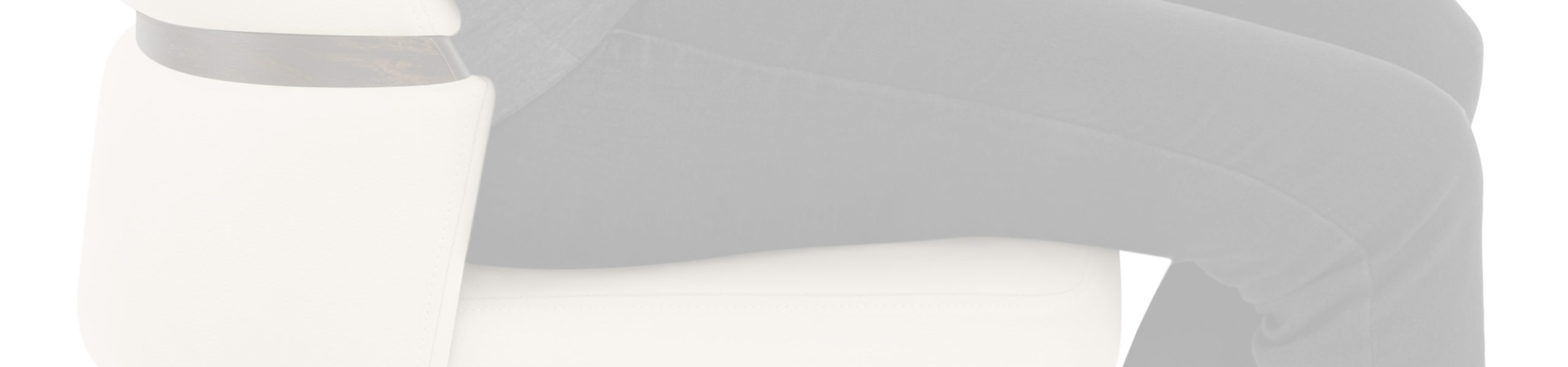 Odessa Dark Walnut Bar Stool Cream Real Leather Review Banner