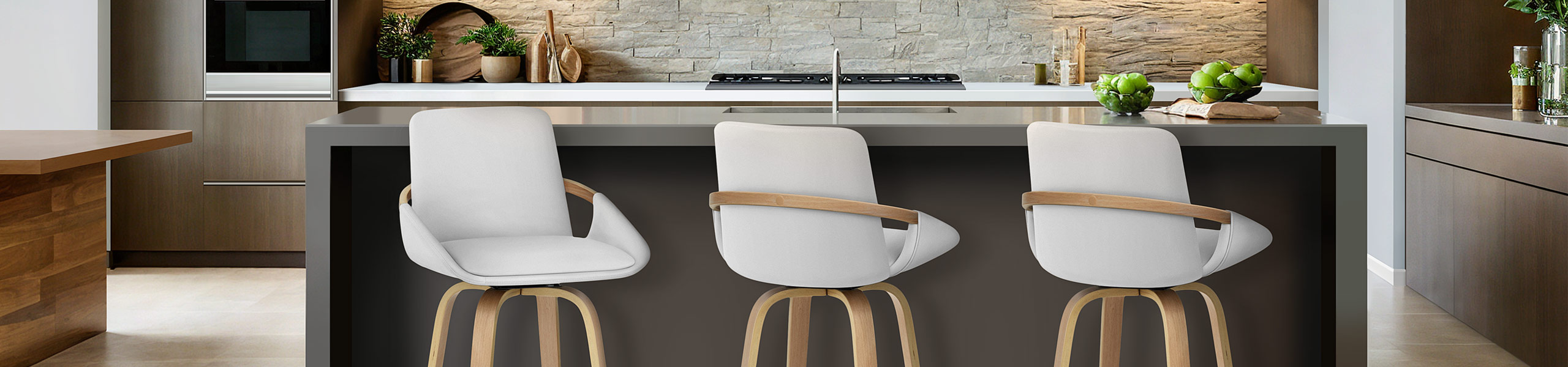 Ohio Bar Stool White Video Banner
