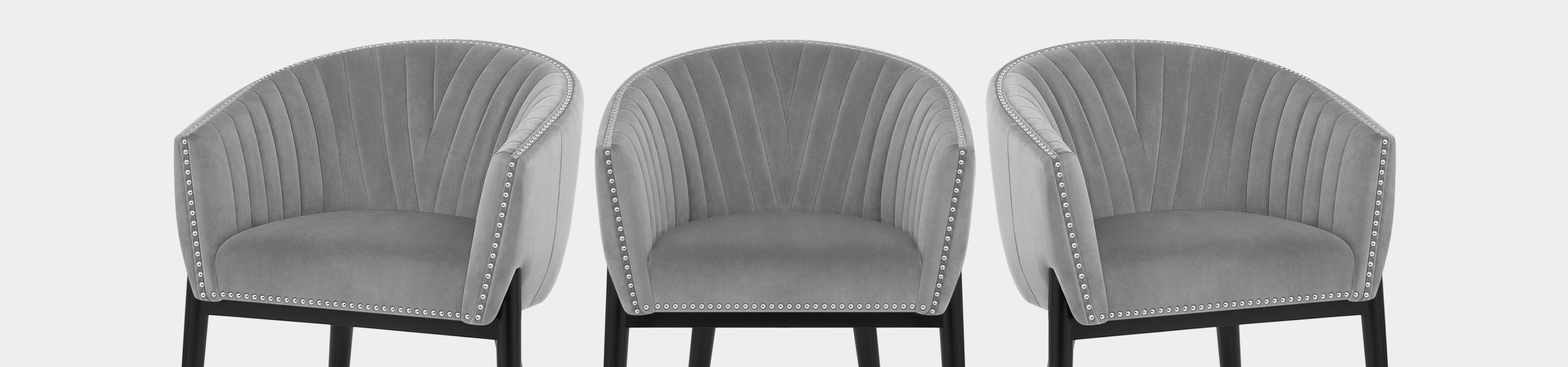 Overture Chair Grey Velvet Video Banner