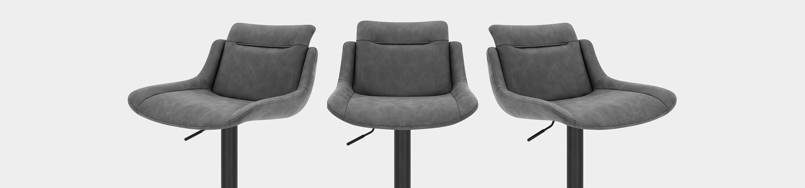 Pablo Bar Stool Dark Grey Video Banner