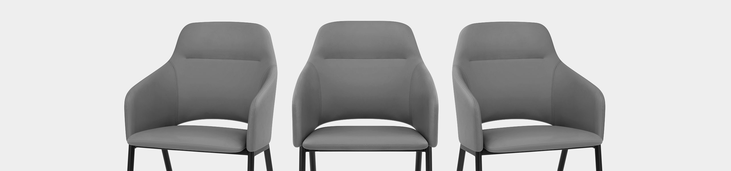 Palma Dining Chair Dark Grey Video Banner