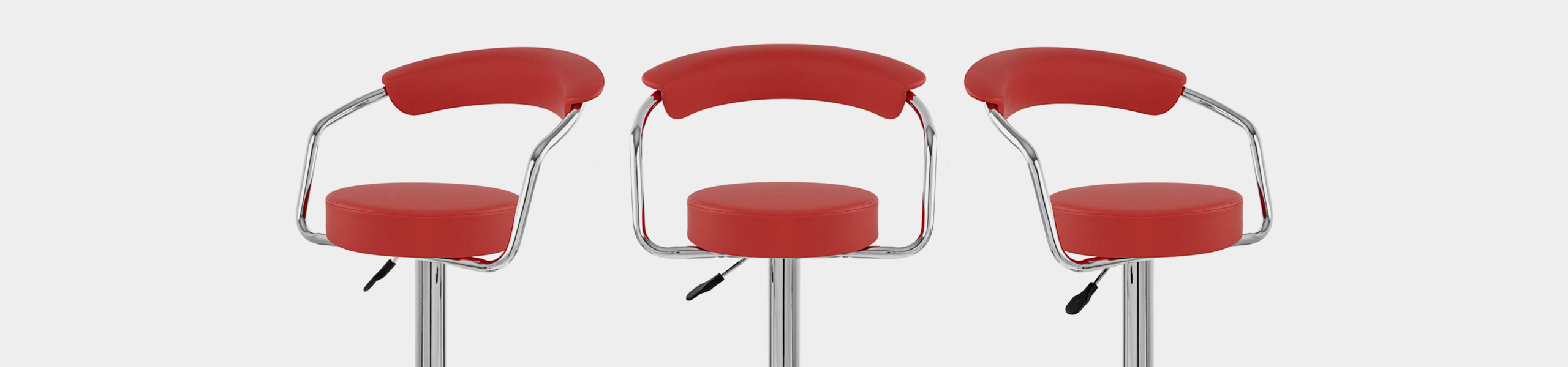 Pluto Bar Stool Red Video Banner