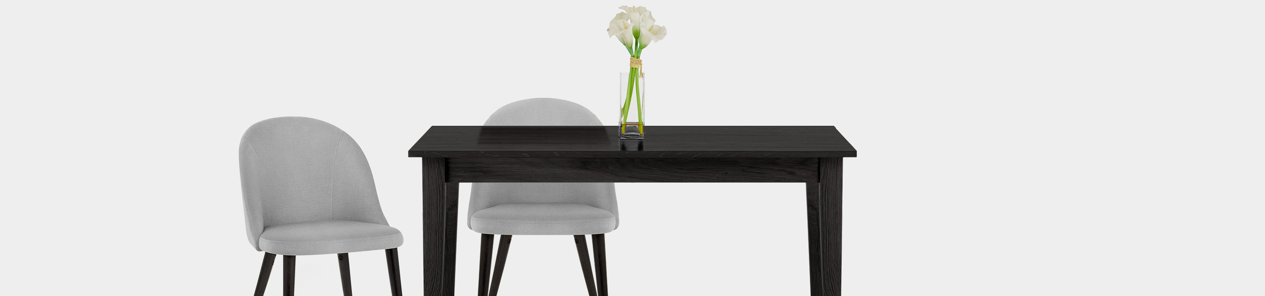 Polo Dining Chair Grey Fabric Video Banner