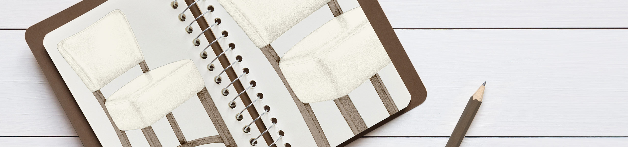 Ramsay Walnut Stool Cream Leather Video Banner