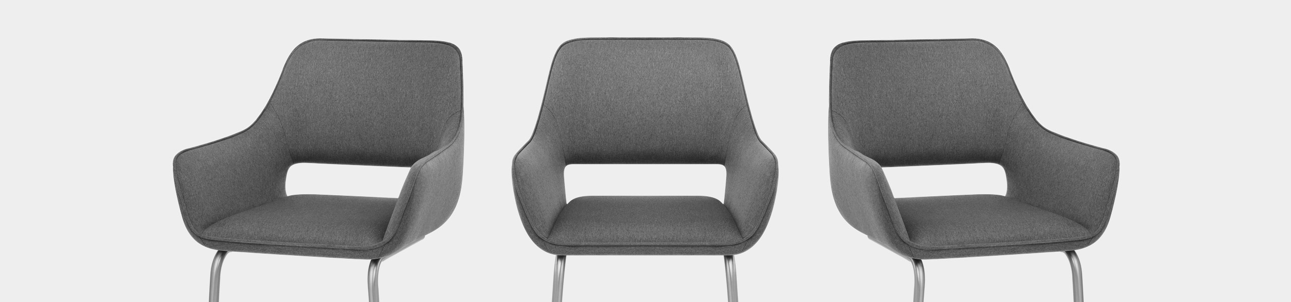 Remix Dining Chair Grey Fabric Video Banner