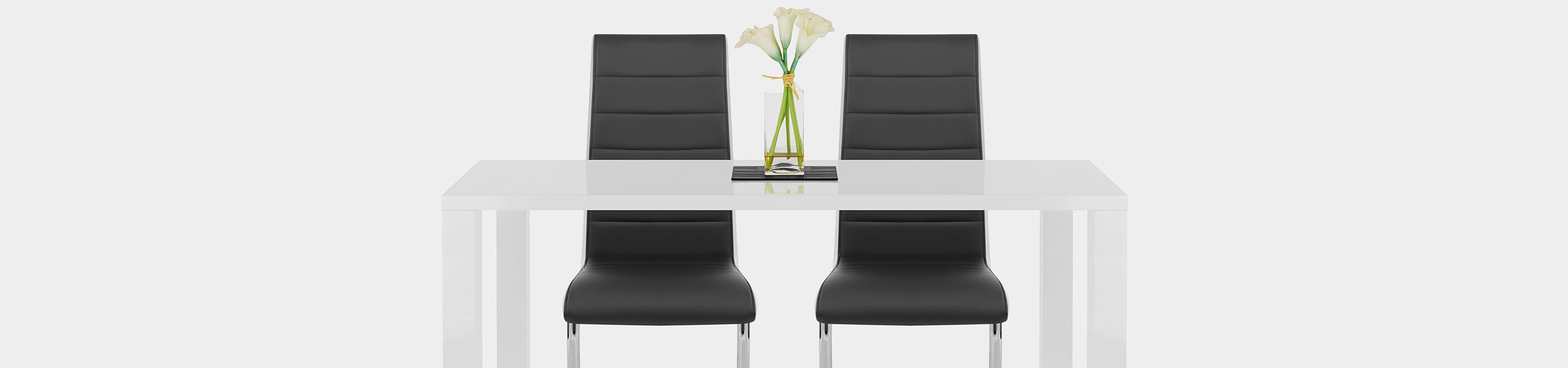 Renoir Dining Chair Black & White Sides Video Banner