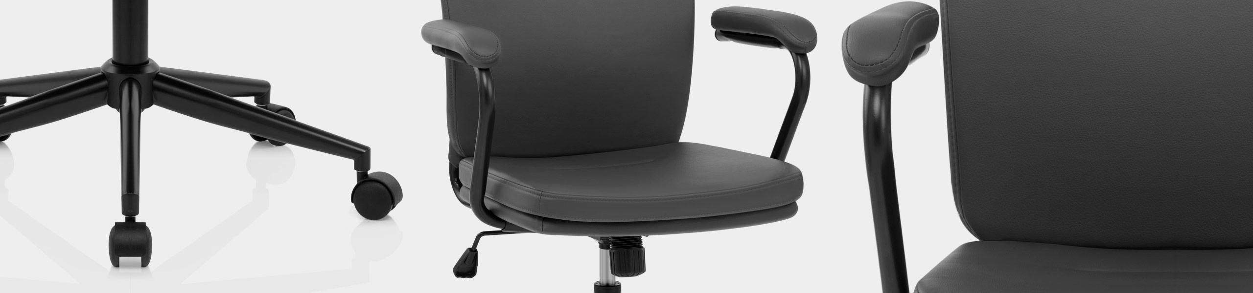 Ricardo Office Chair Grey Video Banner