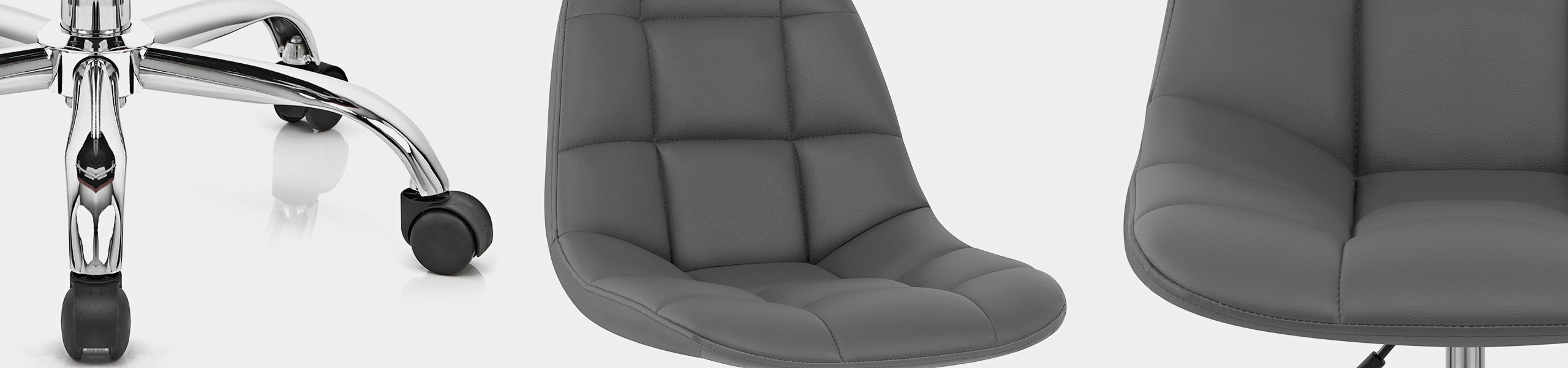 Rochelle Office Chair Grey Video Banner