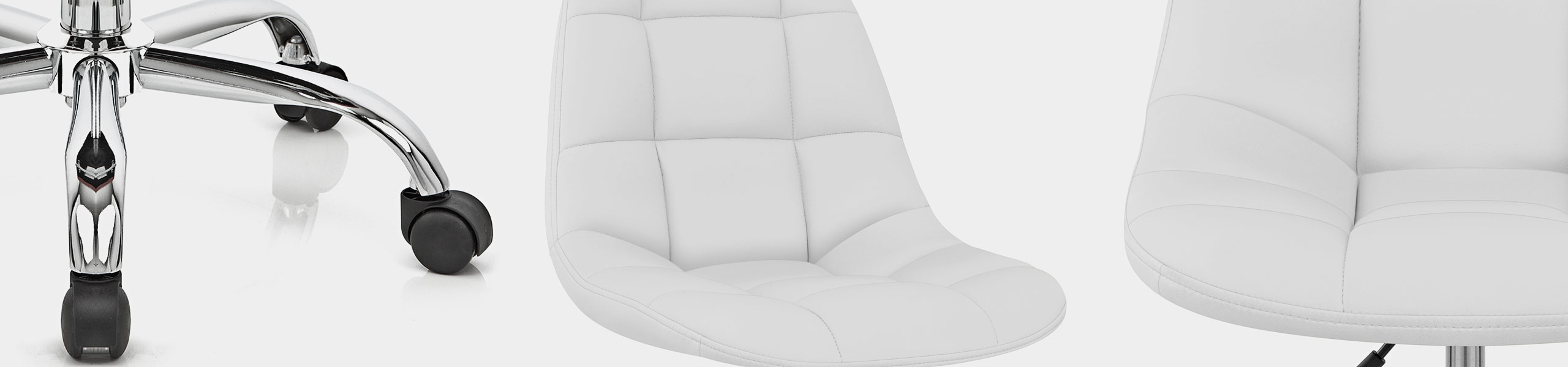 Rochelle Office Chair White Video Banner