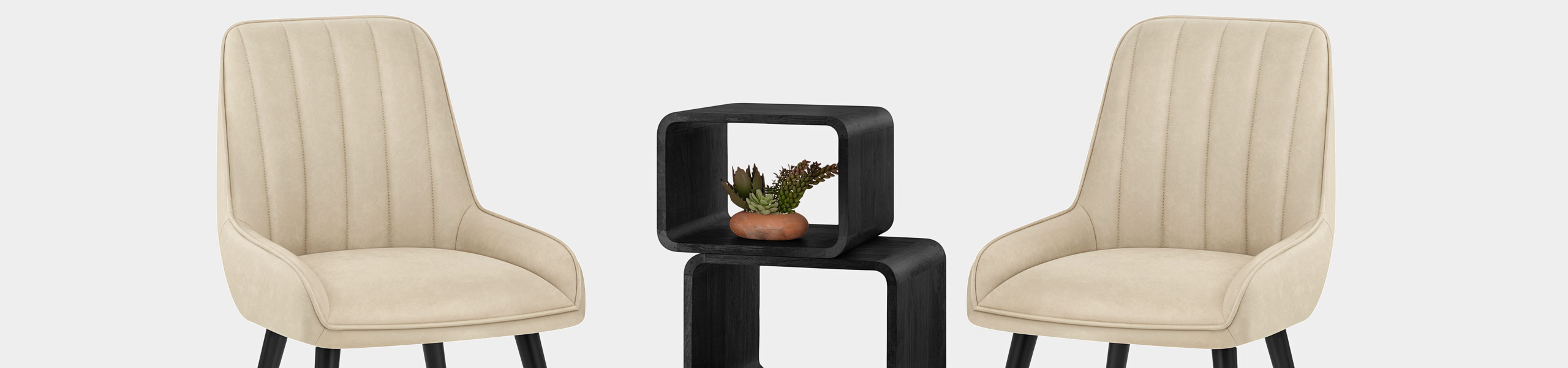 Rosa Dining Chair Beige Video Banner