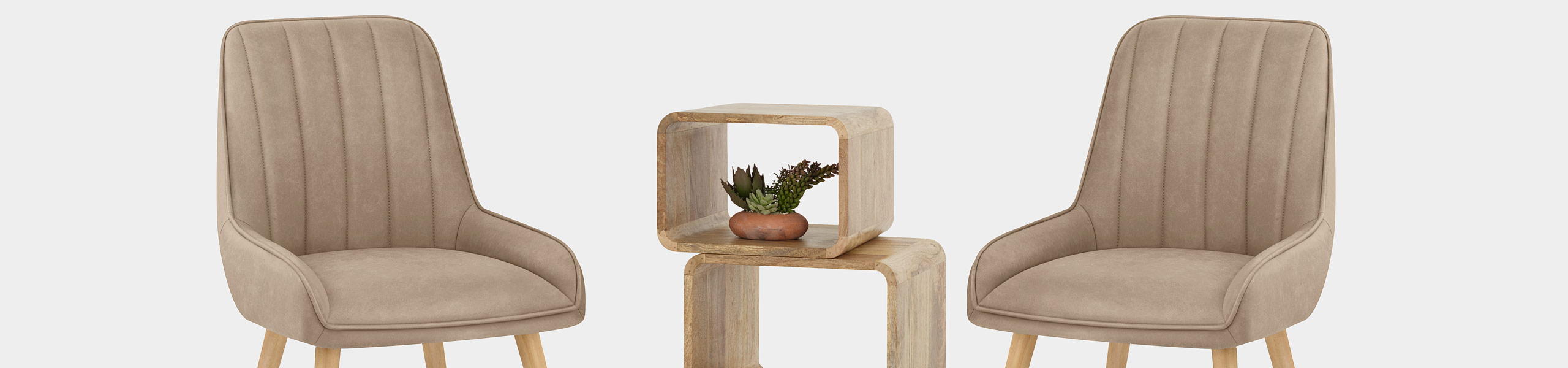 Rosa Oak Dining Chair Brown Video Banner