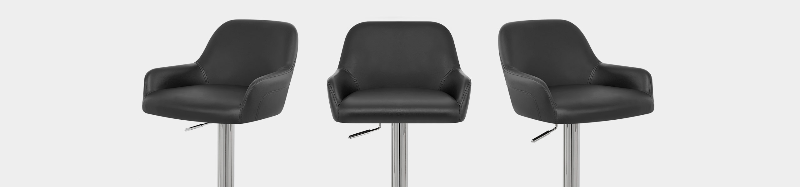 Sassi Bar Stool Black Video Banner