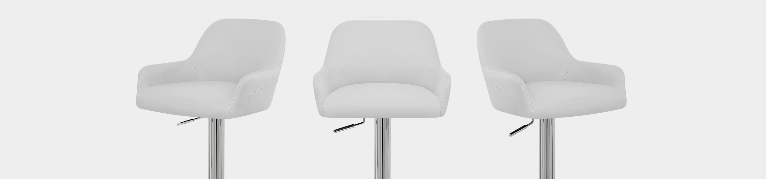 Sassi Bar Stool White Video Banner