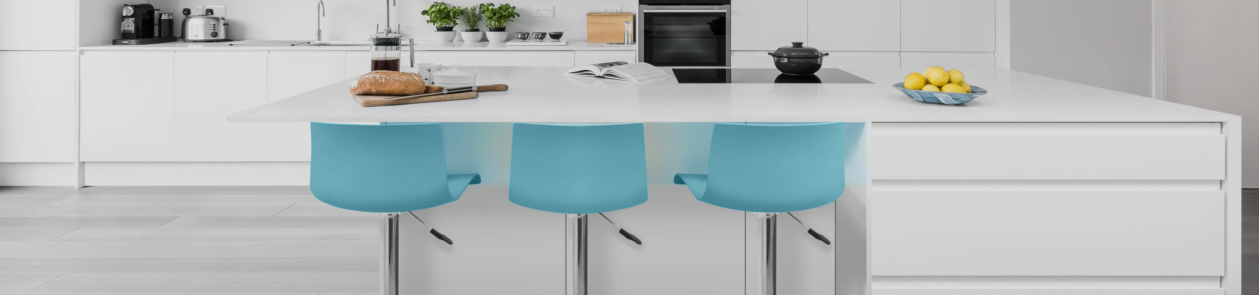 Serena Bar Stool Blue Video Banner