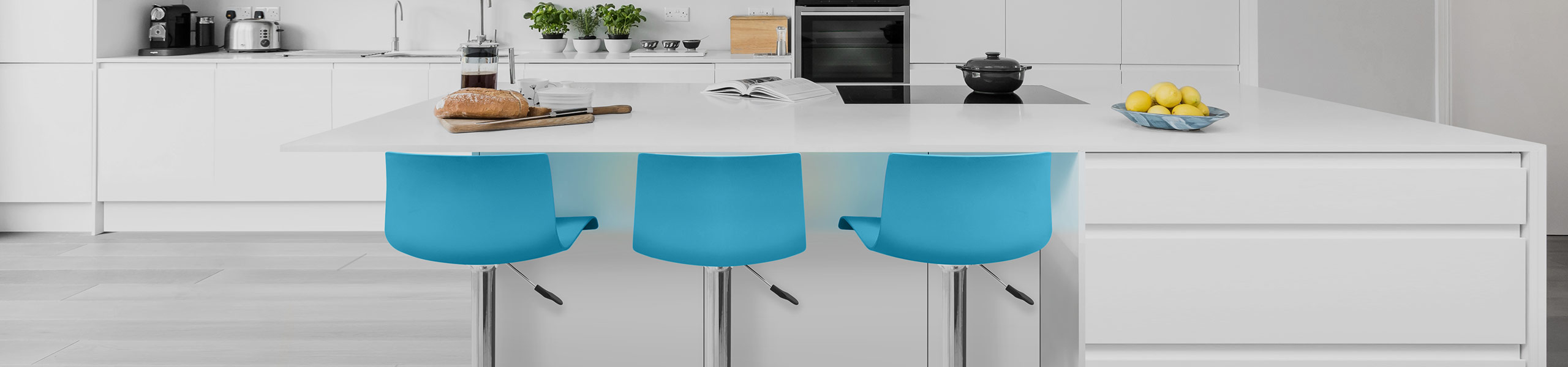 Serena Bar Stool Blue Video Banner