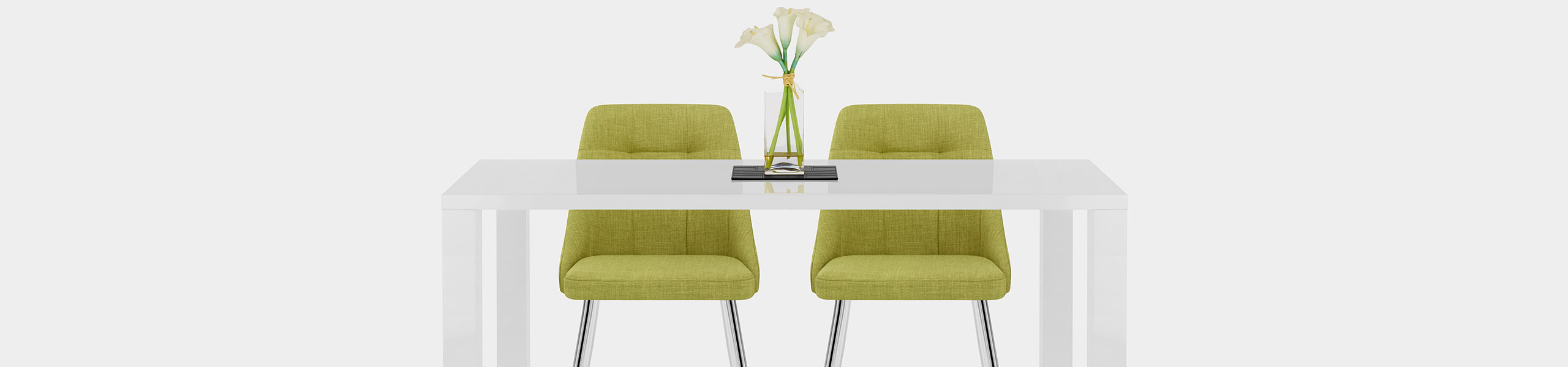 Shanghai Dining Chair Green Fabric Video Banner