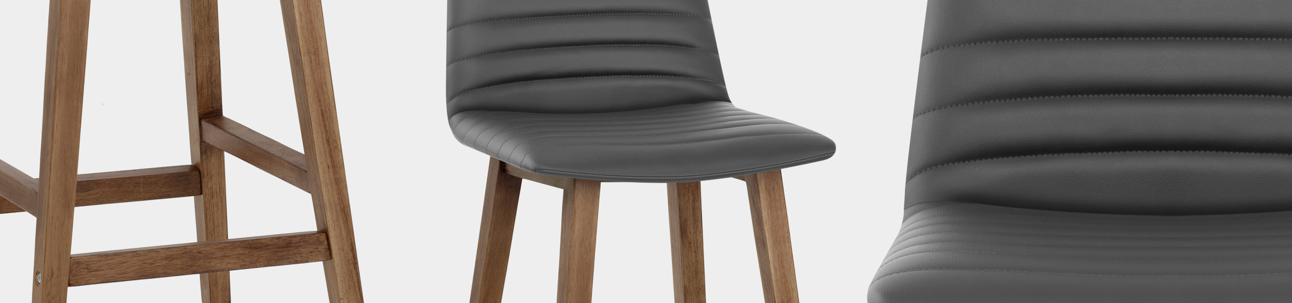 Spritz Wooden Stool Grey Video Banner