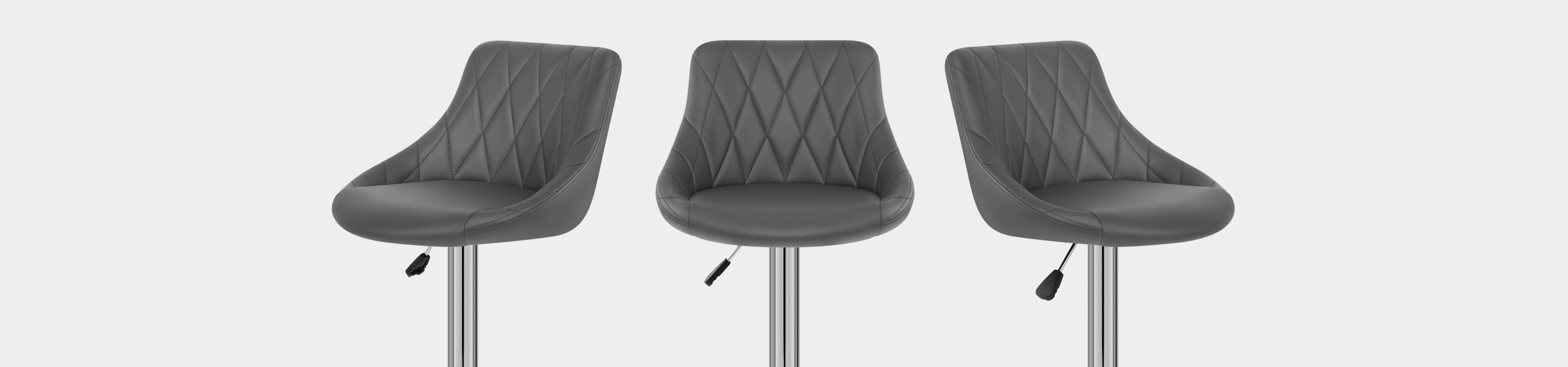 Stitch Bar Stool Grey Video Banner