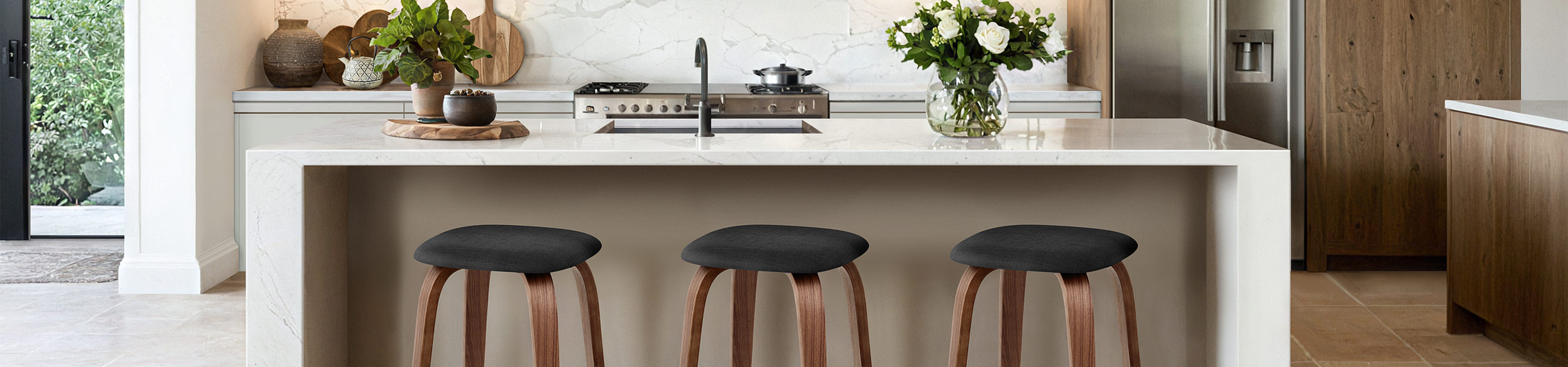 Stockholm Bar Stool Black Video Banner