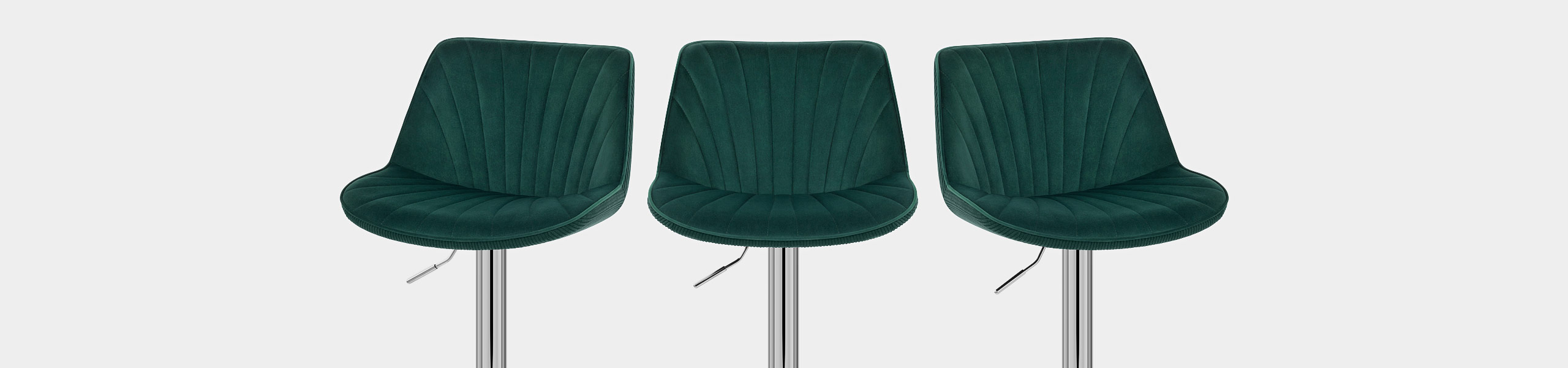 Summer Bar Stool Green Velvet Video Banner