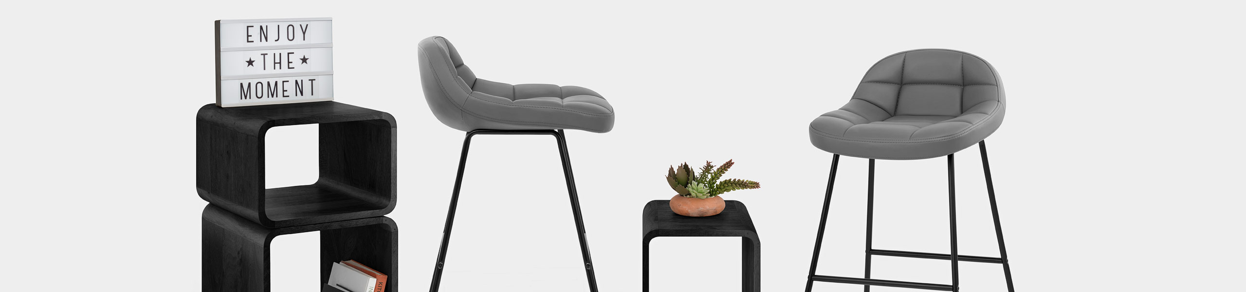 Swift Bar Stool Dark Grey Video Banner