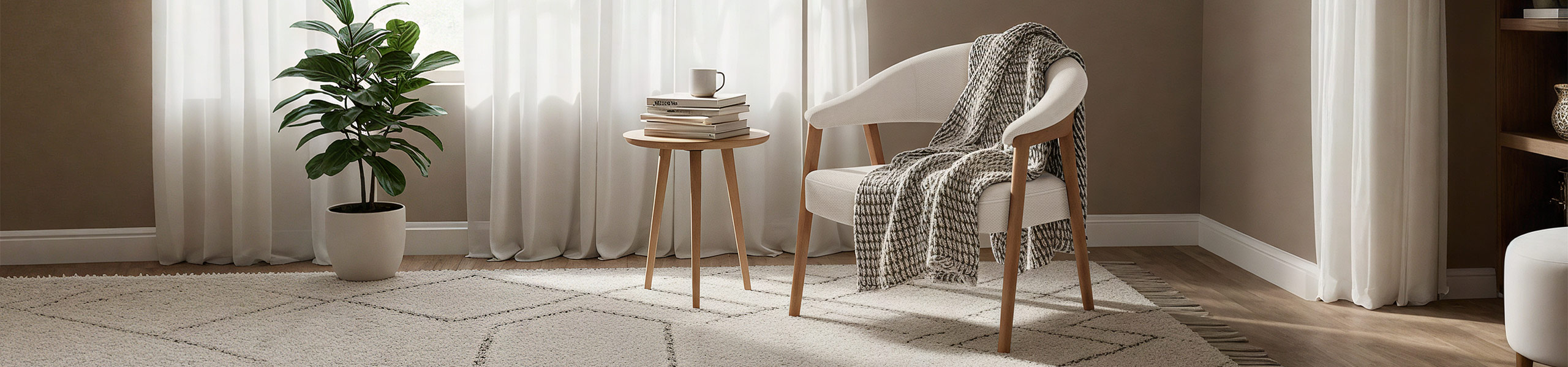 Taylor Oak Chair Beige Fabric Video Banner