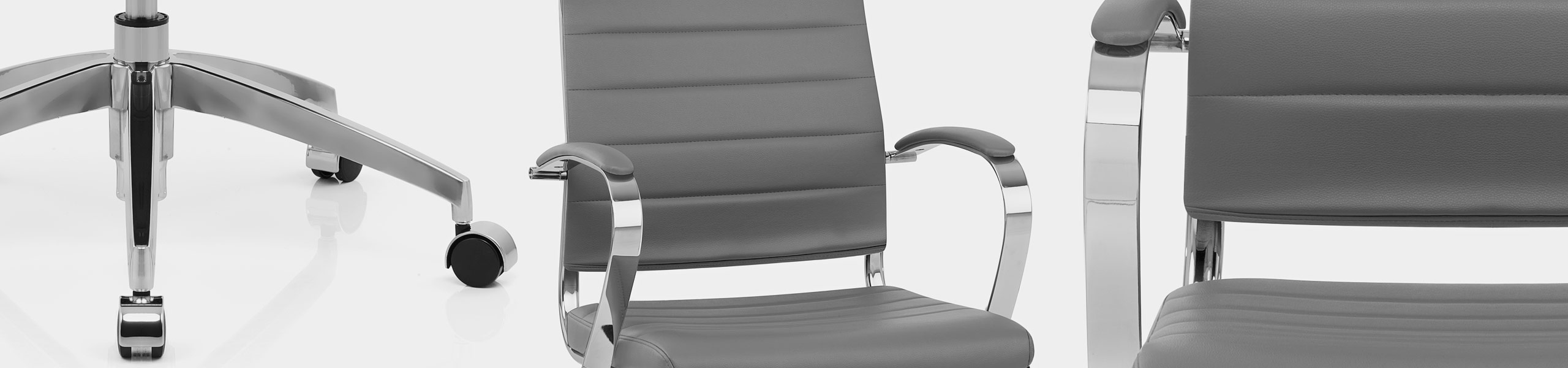 Tek Office Chair Grey Video Banner