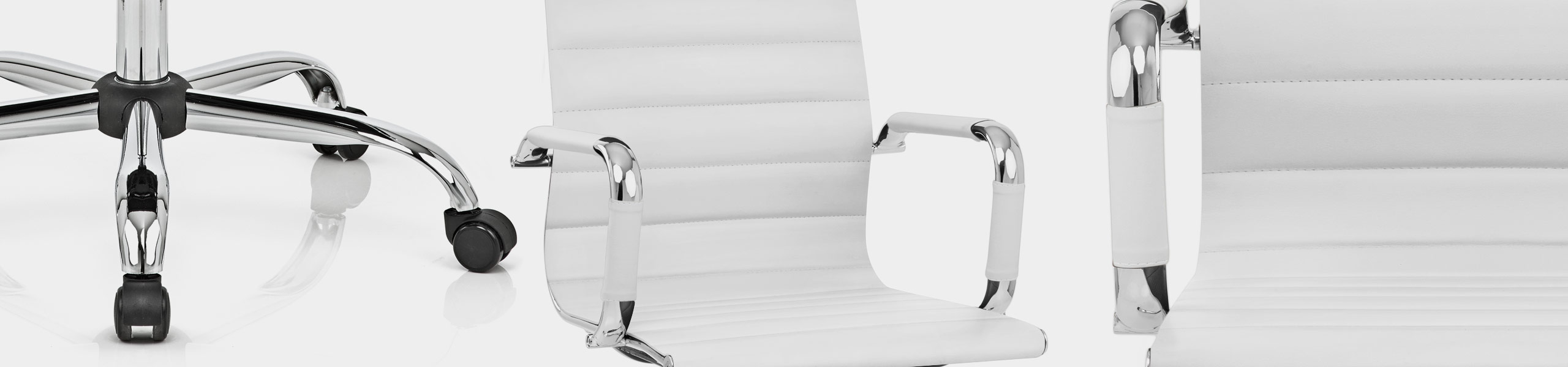 Tek Office Chair White Video Banner