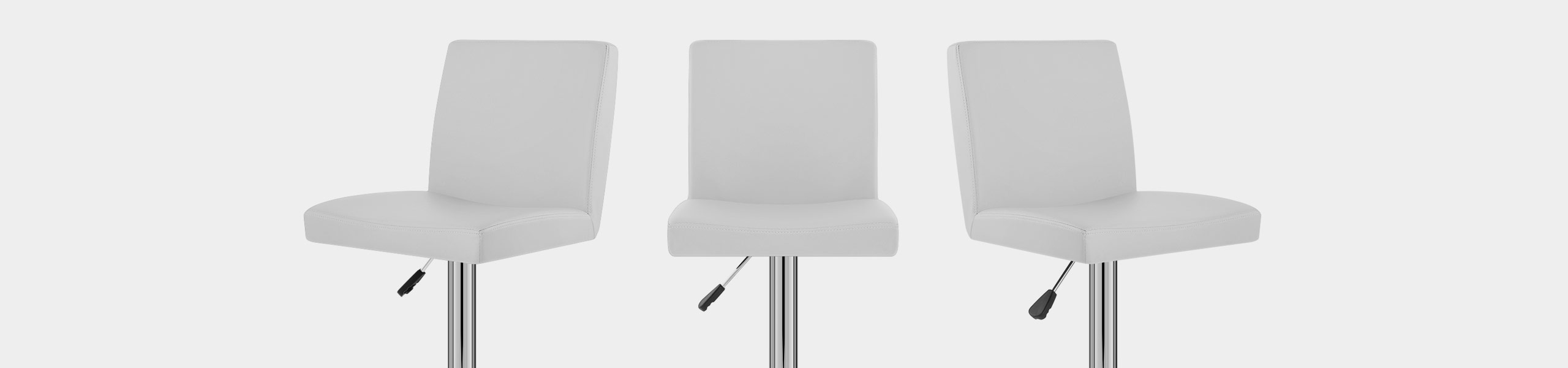 Topaz Bar Stool White Video Banner