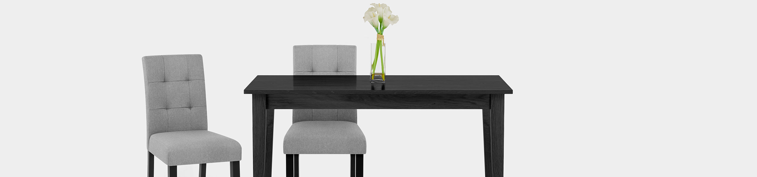 Torino Dining Chair Grey Fabric Video Banner