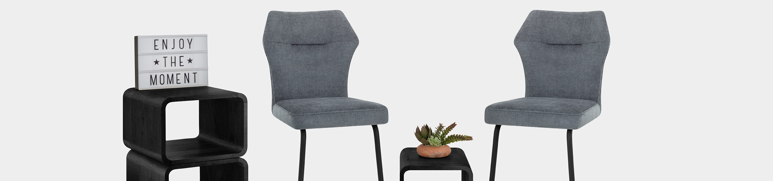 Troy Bar Stool Blue Fabric Video Banner