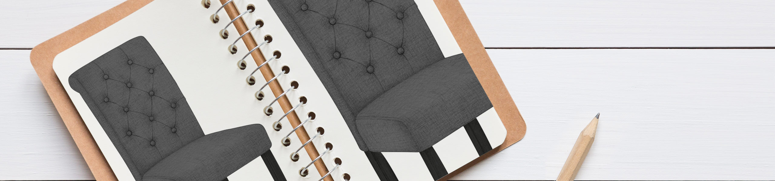 Utah Dining Chair Charcoal Fabric Video Banner
