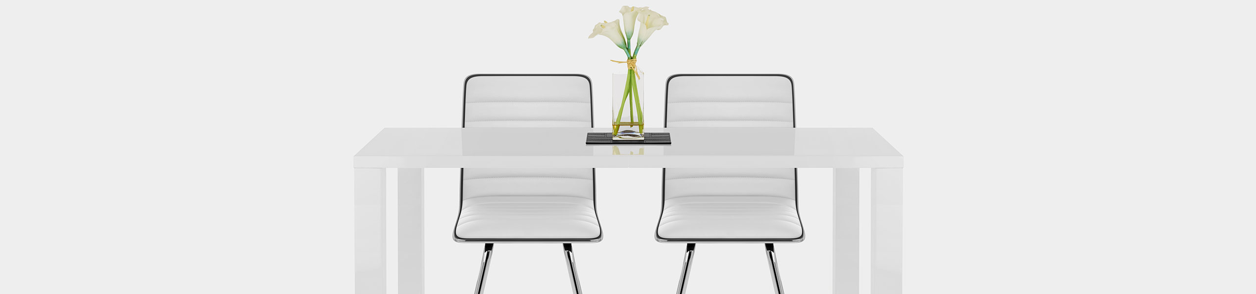 Vesta Dining Chair White Video Banner