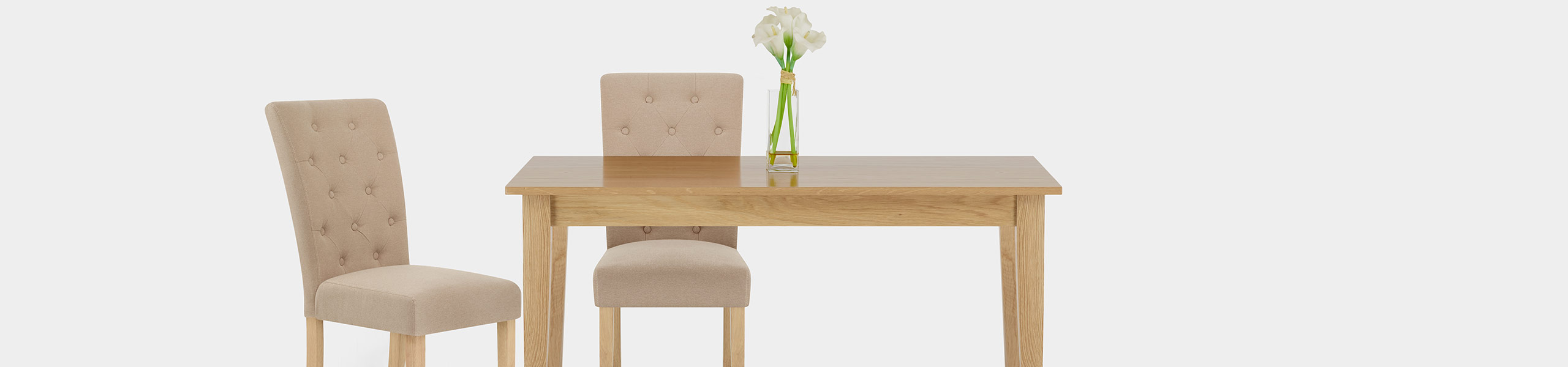 Vigo Chair Oak & Beige Video Banner