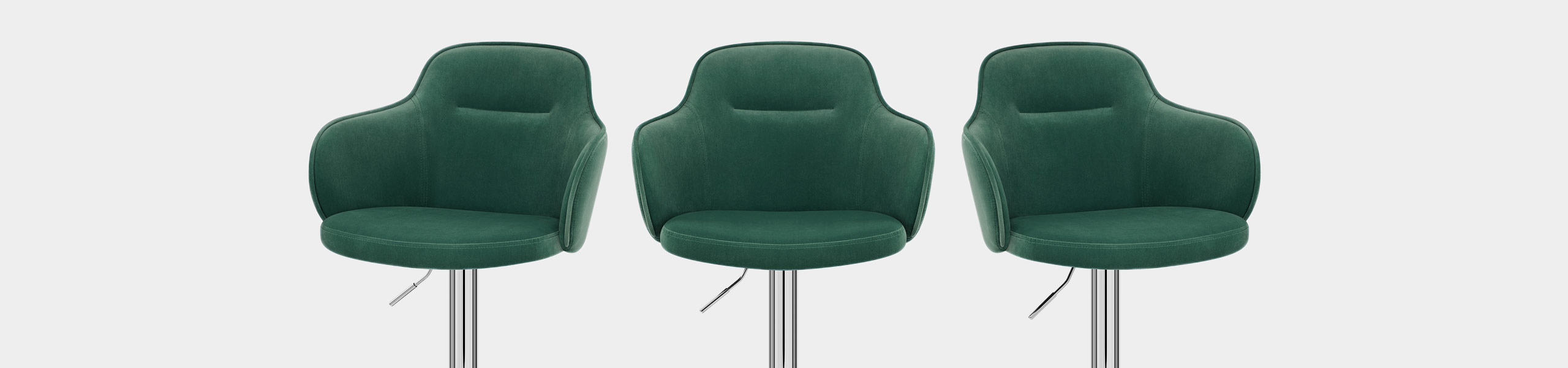 Vista Bar Stool Green Velvet Video Banner