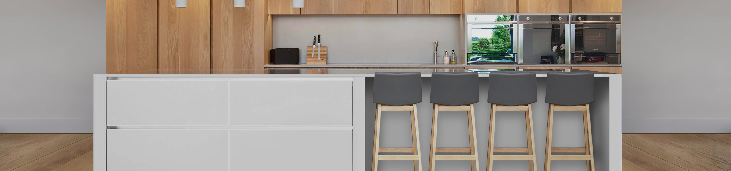 Wave Bar Stool Grey Video Banner
