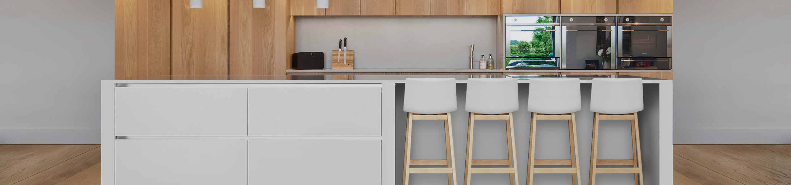 Wave Bar Stool White Video Banner