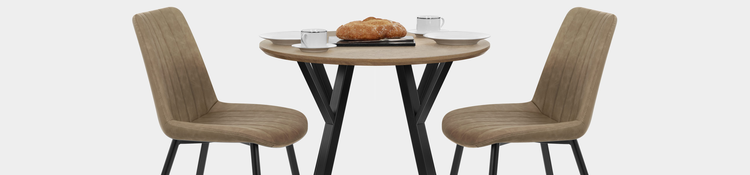 Wessex Dining Set Oak & Brown Video Banner