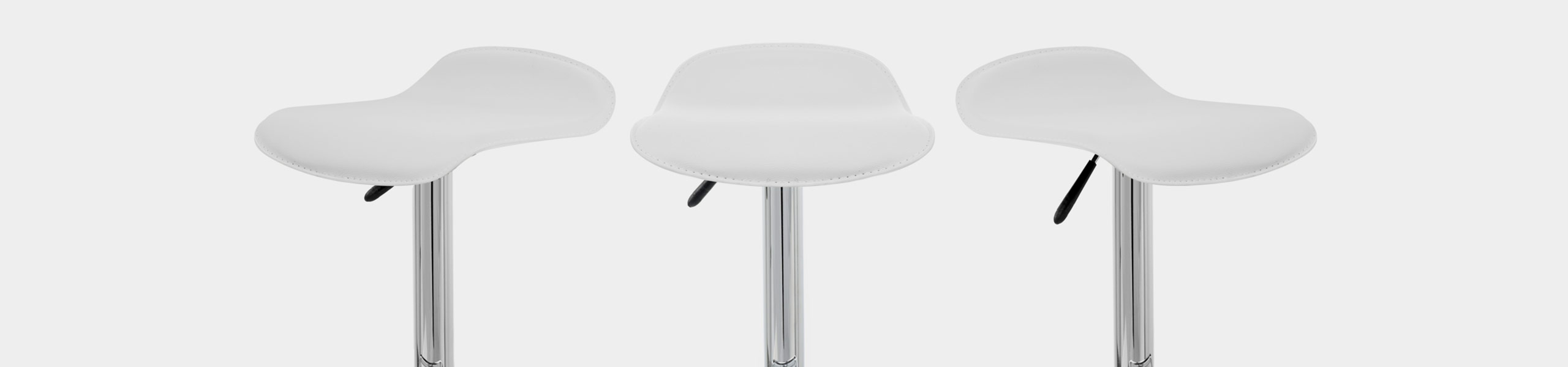 Zars Bar Stool White Video Banner